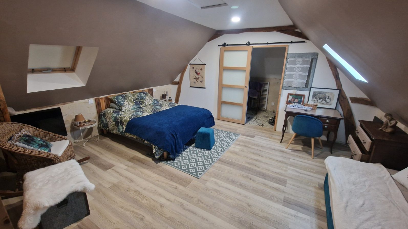 Grande chambre gîte